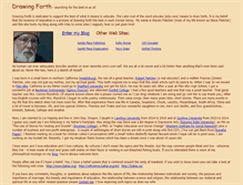 Tablet Screenshot of drawingforth.org